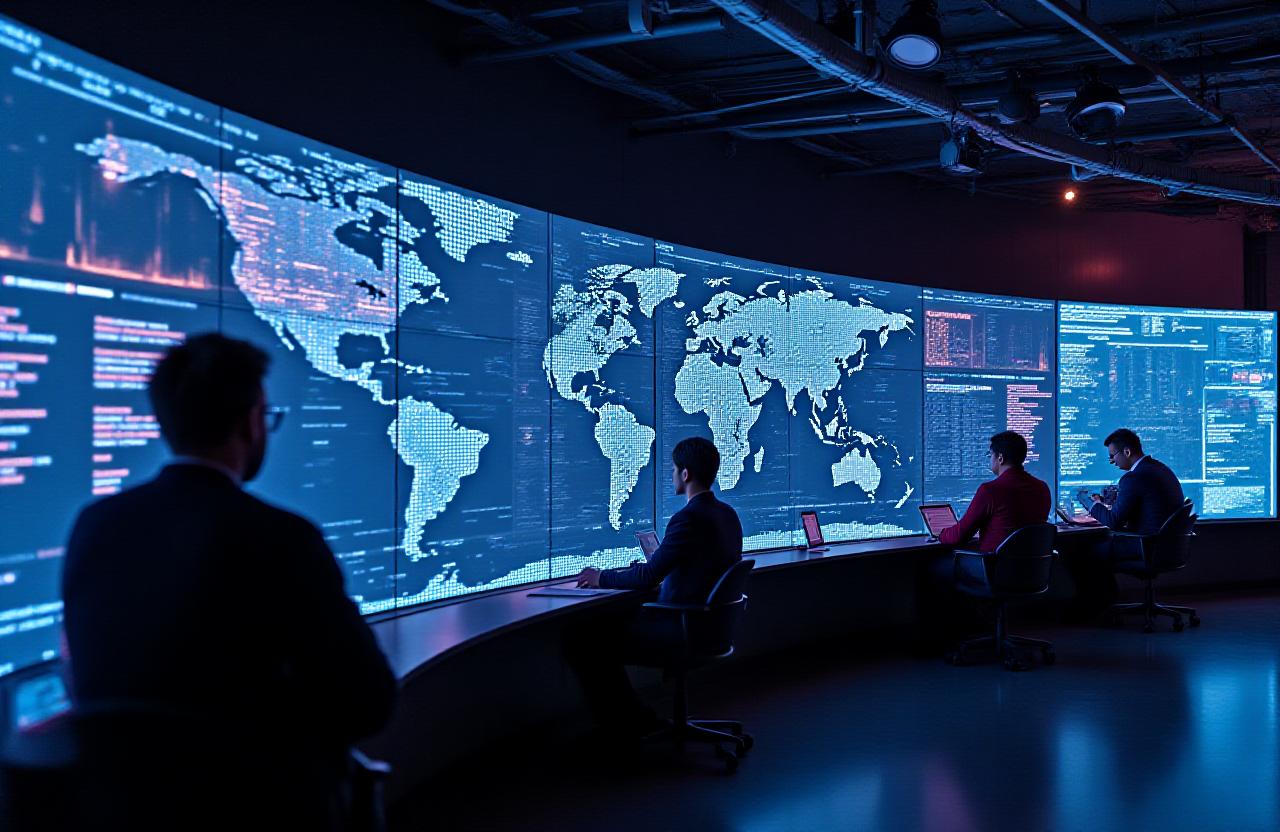 Global logistics tracking interface