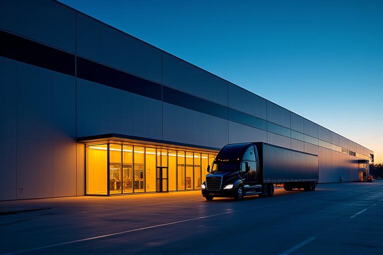 Modern logistics command center